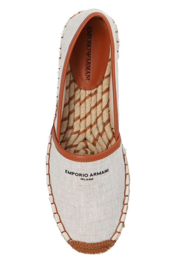 Emporio Armani Espadrilles with logo Women s Shoes Vitkac